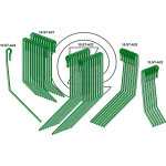 Amazone | griffes de semoir - kit 963403
