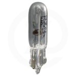 Ampoule 24v 1, 2w w2x4, 6d philips