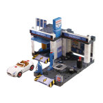 Atelier avec station de lavage