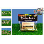 Barrires pour clture, en bois 6 pices