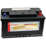 Batterie 12v 80ah, 730a remplie