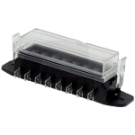 Boite � fusible 8 emplacements pour fusible � fiche plat