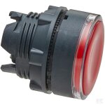 Bouton - poussoir lumineux rouge