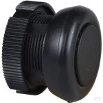 Bouton poussoir noir(e)