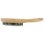 Brosse métallique 6 rangs Brosse métallique 6 rangs