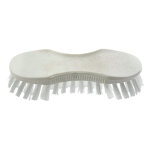 Brosse nylon animaux blanche