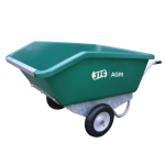 Brouette basculante 500 l verte Brouette basculante 500 l verte
