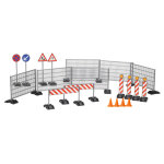 Bruder | jouet accessoires de chantier clôtures, barrières, panneaux de signalisation et cônes Bruder | jouet accessoires de chantier clôtures, barrières, panneaux de signalisation et cônes
