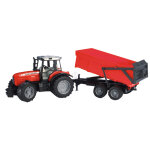 Bruder | jouet massey ferguson 7480 avec benne basculante Bruder | jouet massey ferguson 7480 avec benne basculante
