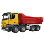 Bruder | mb arocs camion 4 essieux avec benne basculante halfpipe