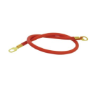 Câble de batteries rouge 50cm cosse / oeillet Câble de batteries rouge 50cm cosse / oeillet