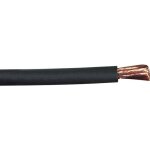 Cable de batterie soudure 50mm2 noir le metre