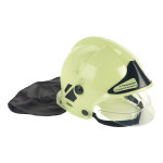 Casque pompier enfant jaune k8944