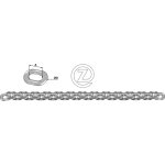 Chaine �pandeur - 9 x 31 mm - universel