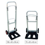 Chariot en aluminium pliable et extensible cap 90kg Chariot en aluminium pliable et extensible cap 90kg