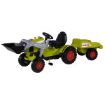 Claas celtis tracteur avec chargeur frontal et remorque Claas celtis tracteur avec chargeur frontal et remorque