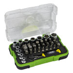 Coffret de 38 pi�ces avec cliquet mini de 1 / 4