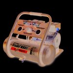 Compresseur silencieux 6l 8 bars 0. 75cv Compresseur silencieux 6l 8 bars 0. 75cv