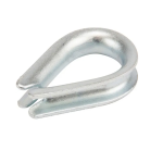 Cosse - coeur 4mm zingu adaptable