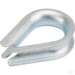 Cosse - coeur zingu 16 mm