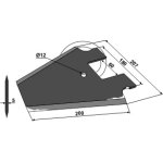 Couteau ensileuse schuitemaker 4330112 adaptable
