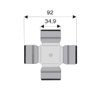 Croisillon 34. 9 x 92