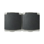 Dble prise 2p + t 16a gris ip65