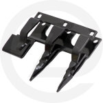Doigt triple pour moissonneuse - 17 mm - schumacher