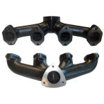 Echappement collecteur ford new holland 4230 4835 4606570 | ford