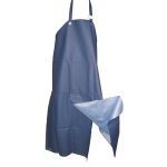 Elvax | tablier souple fendu bleu Elvax | tablier souple fendu bleu