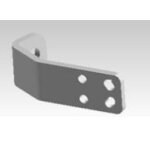 Equerre fixation tirant de versoir kuhn 227374