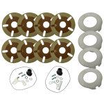 Essieu carr� de frein kit 4200 4300 tardif | massey - ferguson