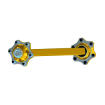 Essieu sans frein carr� 60 6 axes voie 1600 mm