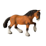 Figurine cheval hongre shire 180mm bl62666