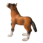 Figurine poulain hongre shire 100mm bl62665