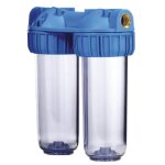 Filtre pulvérisateur à eau double 3 / 4'' adaptable Filtre pulvérisateur à eau double 3 / 4'' adaptable