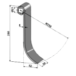 Fléau arracheuse betterave moreau herriau et84401a adaptable Fléau arracheuse betterave moreau herriau et84401a adaptable