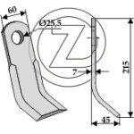 Fleau broyeur adaptable