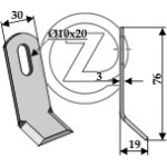 Fleau broyeur adaptable