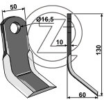 Fleau broyeur adaptable