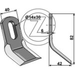Fleau broyeur adaptable