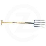 Fourche  bcher 4 dents avec manche