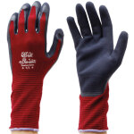Gants de jardinage rouge et noir taille 7 Gants de jardinage rouge et noir taille 7