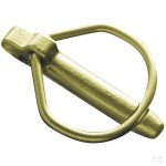 Goupille clips de scurit 3. 8x24mm rubig