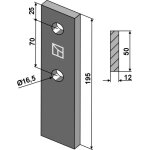 Jeantil | couteau pour �pandeur � fumier