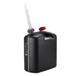Jerrican plastique avec bec verseur 10 litre noir