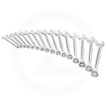 Jeu de 18 cles mixtes std