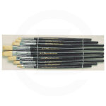 Jeu de pinceaux plats 9 pcs.