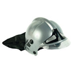 Jouet casque de pompier argent�