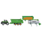 Jouet deutz agrotron x720 avec kit de remorque joskin